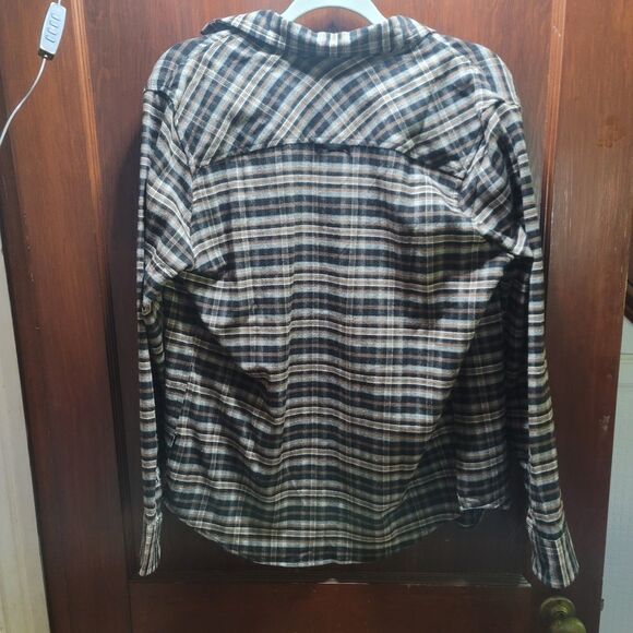 Kenneth Cole New York Slim Fit Long-Sleeve Plaid Shirt Size US S - Picture 3 of 3